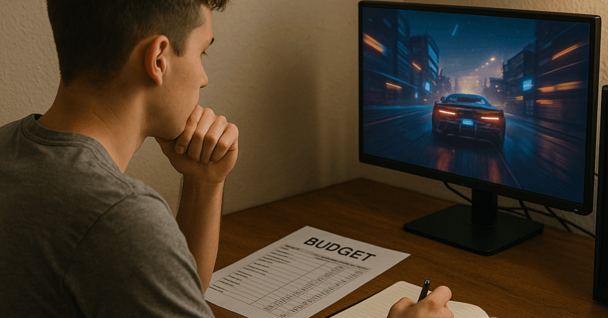 Wie du dir 2025 ein Gaming-Setup mit kleinem Budget aufbaust